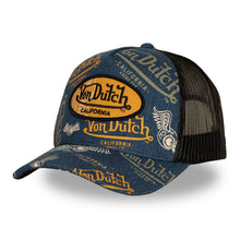 Load image into Gallery viewer, Casquette Von Dutch All-over denim
