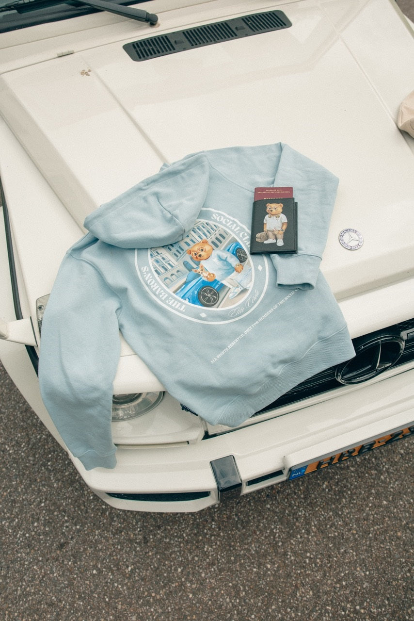 Hoodie Baron filou CXLIX blue