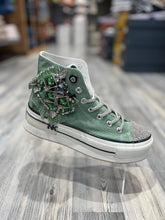 Load image into Gallery viewer, Sneakers Nanku strass green
