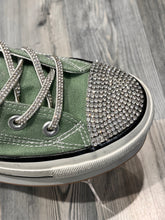 Load image into Gallery viewer, Sneakers Nanku strass green
