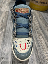 Charger l&#39;image dans la galerie, Sneakers Nanku smiley denim
