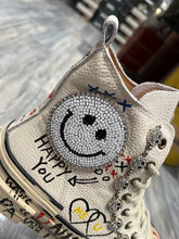 Charger l&#39;image dans la galerie, Sneakers Nanku Smiley beige
