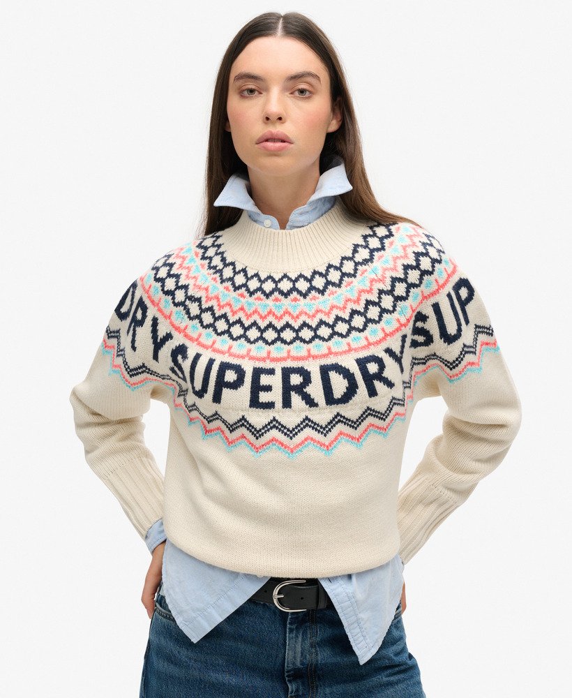 Pull Superdry island ecru