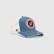 Load image into Gallery viewer, Casquette Sweetpants run denim off white
