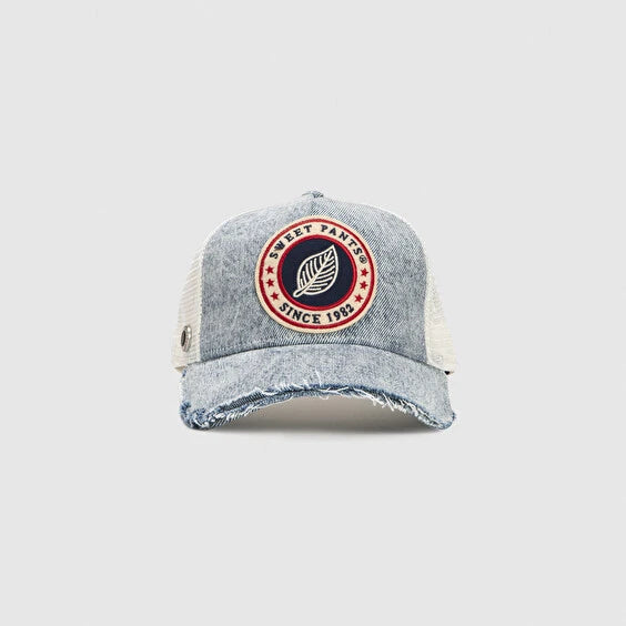 Casquette Sweetpants run denim snow