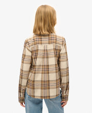 Charger l&#39;image dans la galerie, Chemise Superdry flannel beige
