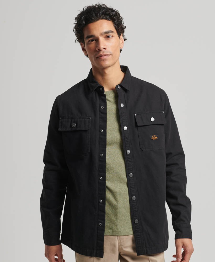 Chemise Superdry workwear black