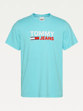Charger l&#39;image dans la galerie, T-shirt Tommy Corp Turquoise
