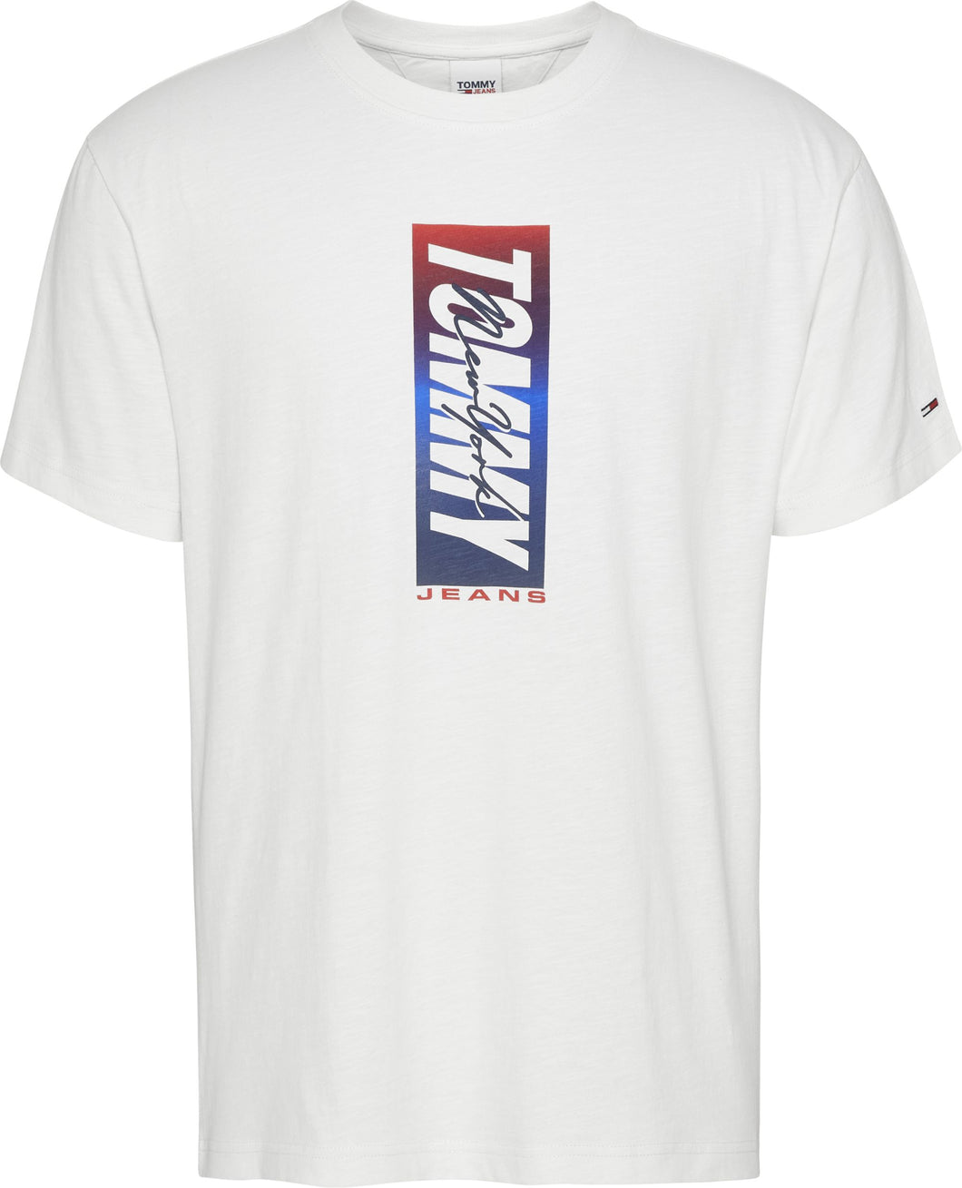 T-shirt Tommy Front White
