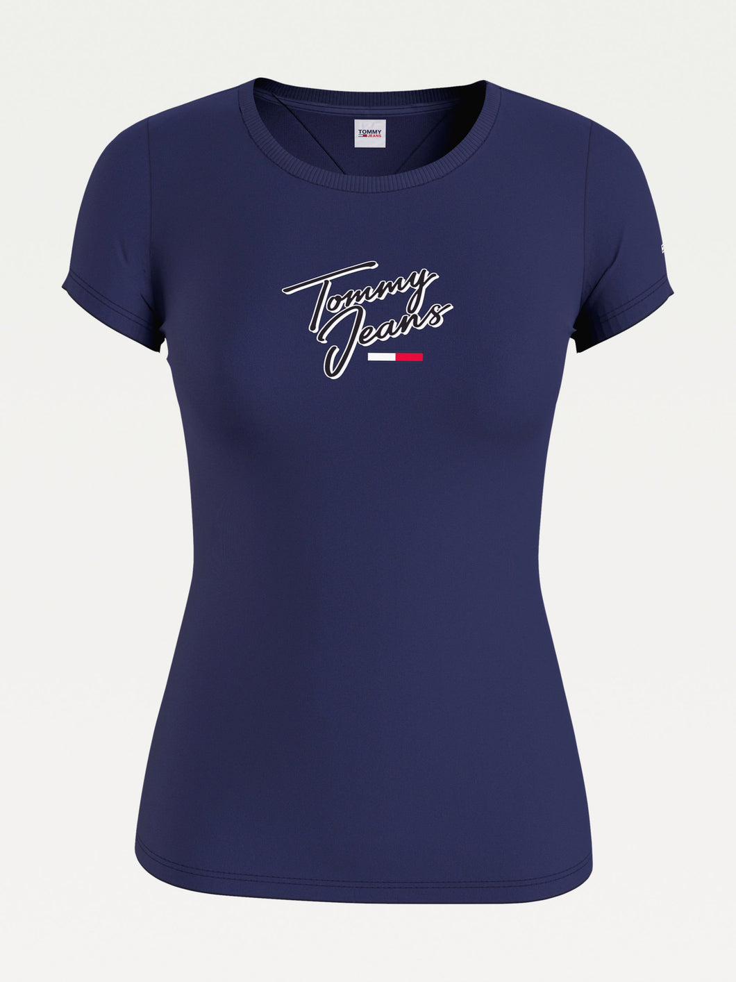 T-shirt Tommy Script Navy