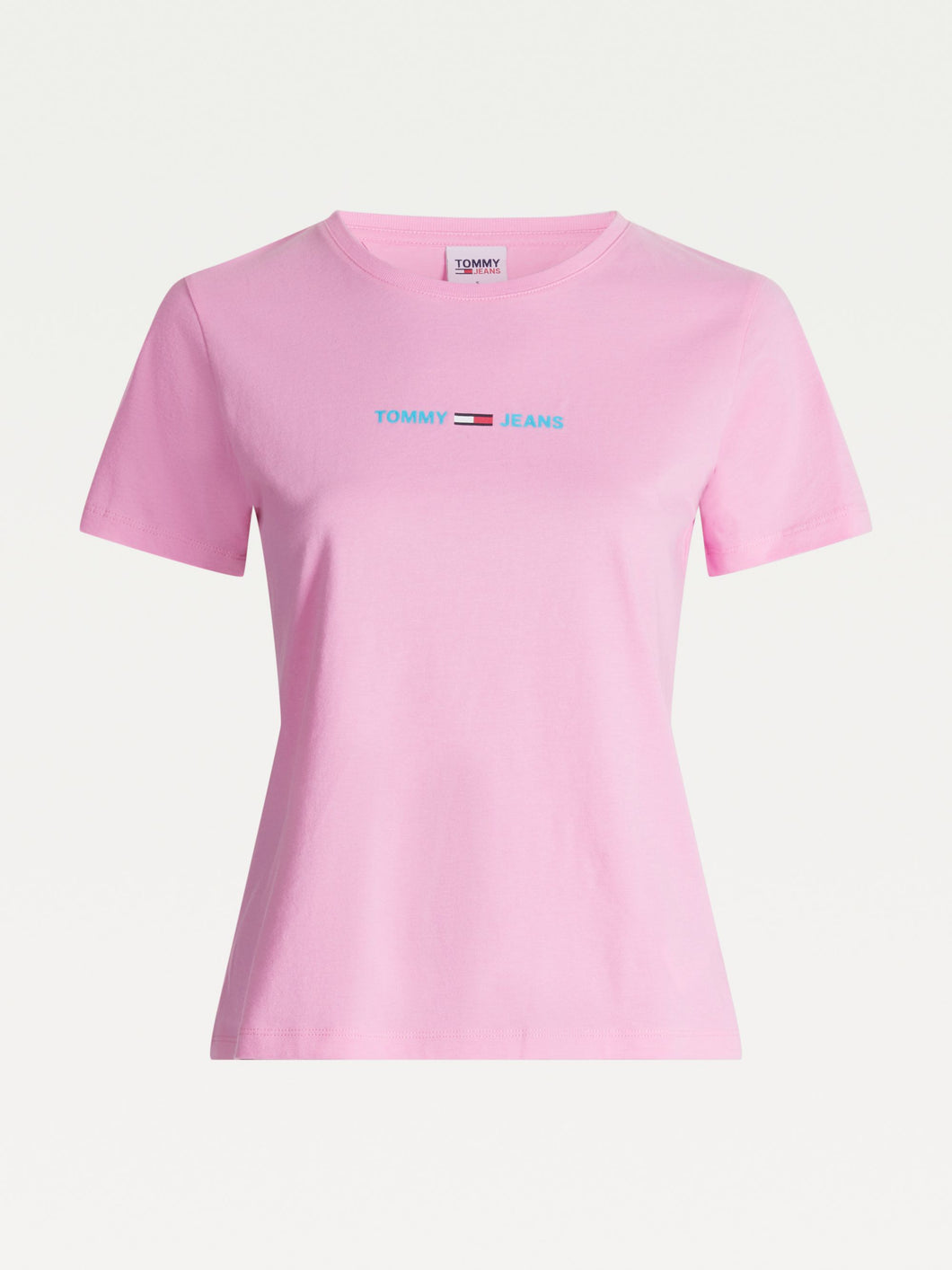 T-shirt Tommy Linear Pink