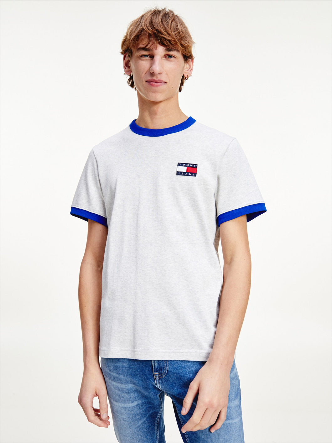 T-shirt Tommy Ringer silver