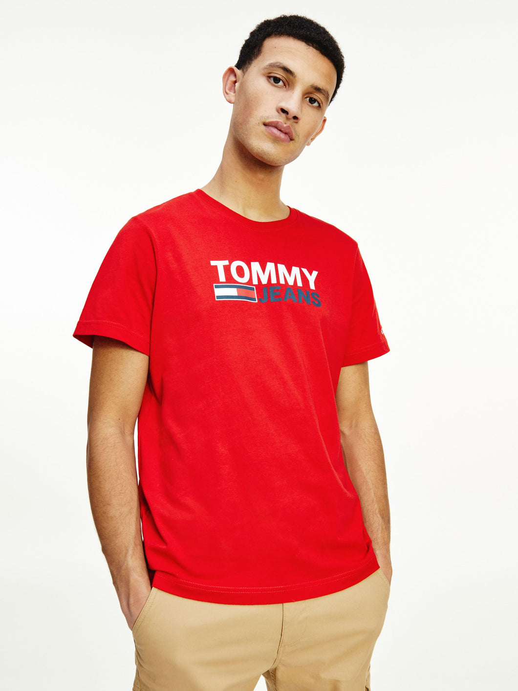 T-shirt Tommy corp red