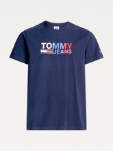 Load image into Gallery viewer, T-shirt Tommy Corp Navy multi

