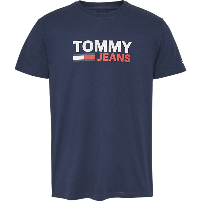 T-shirt Tommy logo Marine