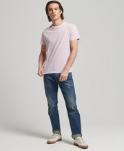 Charger l&#39;image dans la galerie, T-shirt Superdry basic rose pâle
