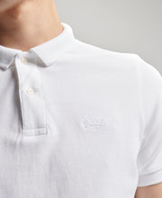 Load image into Gallery viewer, Polo Superdry basic blanc
