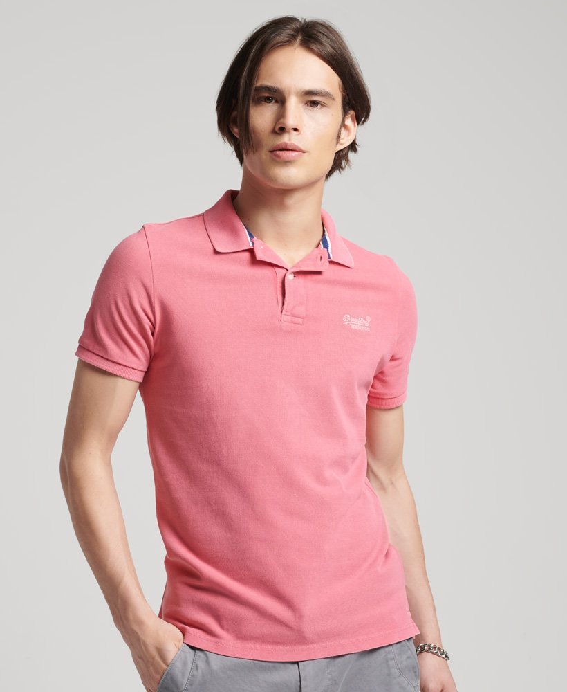 Polo Superdry basic pink