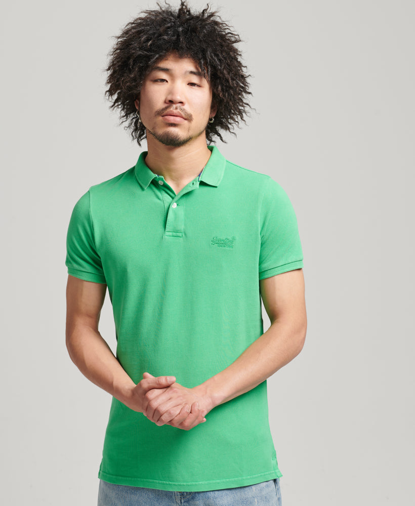 Polo Superdry basic green