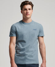 Charger l&#39;image dans la galerie, T-shirt Superdry basic bleu poudré
